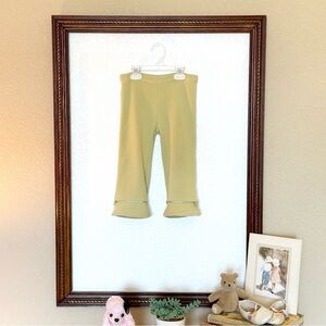 Vintage Gymboree EUC 2005 Rocky Mountain line Green Ribbon Yoga Pants Size 3